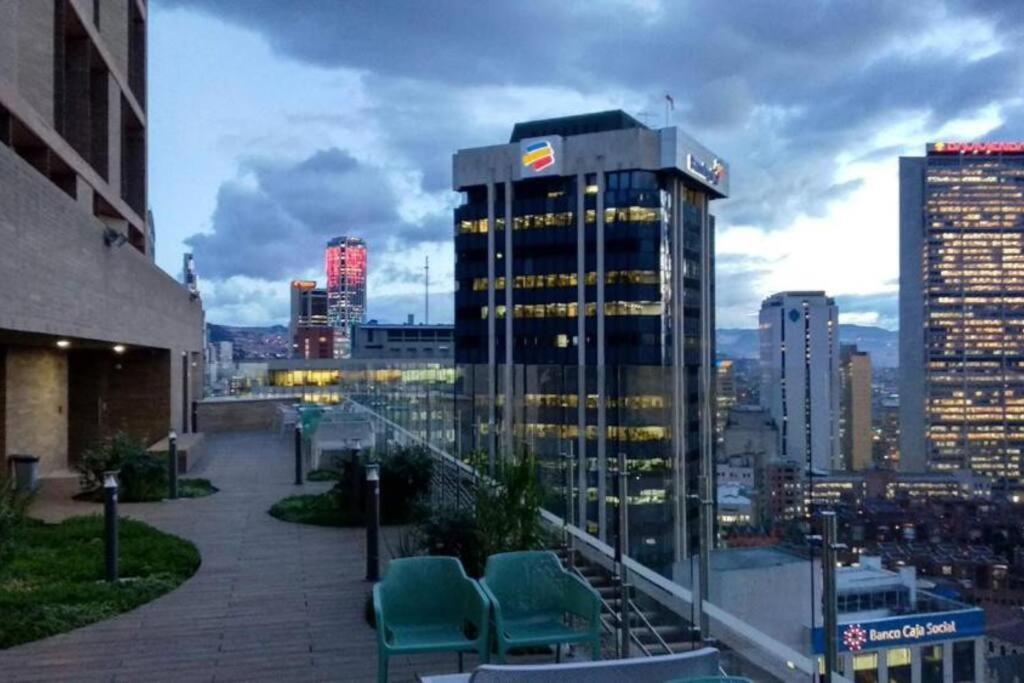Apartmán Acogedor Loft En Centro Internacional De Bogotá Exteriér fotografie