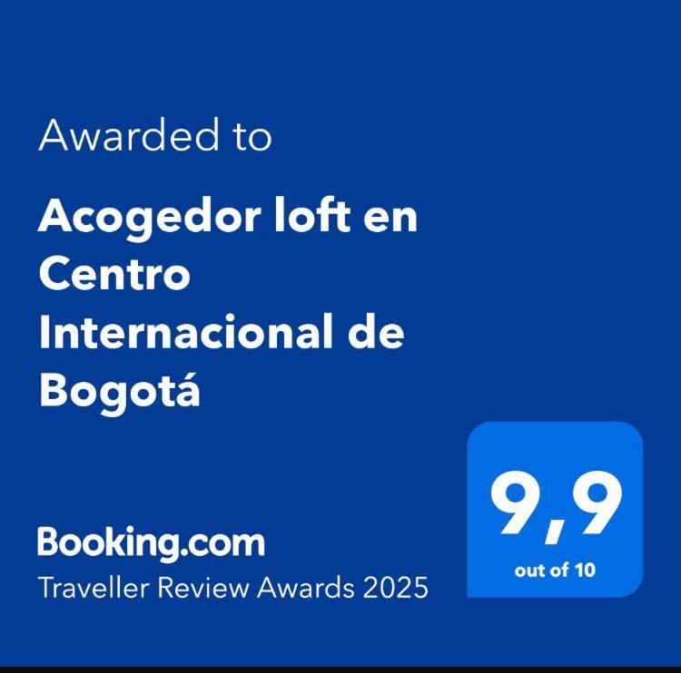 Apartmán Acogedor Loft En Centro Internacional De Bogotá Exteriér fotografie